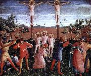 Hauptaltar der Heiligen Kosmas und Damian aus dem Dominikanerklosters San Marco in Florenz, Predella, sechste Szene: Martyrium der Heiligen Kosmas und